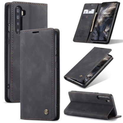 CaseMe-013 Multifunctional Retro Frosted Horizontal Flip Leather Case with Card Slot & Holder & Wallet, Compatible with OnePlus Nord