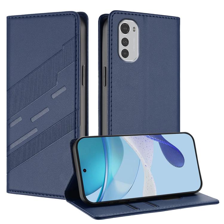 Embossed Multi-functional Wallet Retro Leather Phone Case, Compatible with Motorola Moto E32