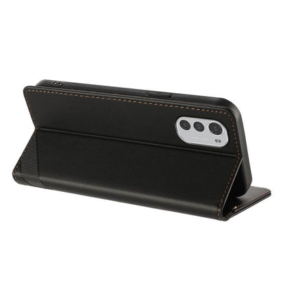 Embossed Multi-functional Wallet Retro Leather Phone Case, Compatible with Motorola Moto E32