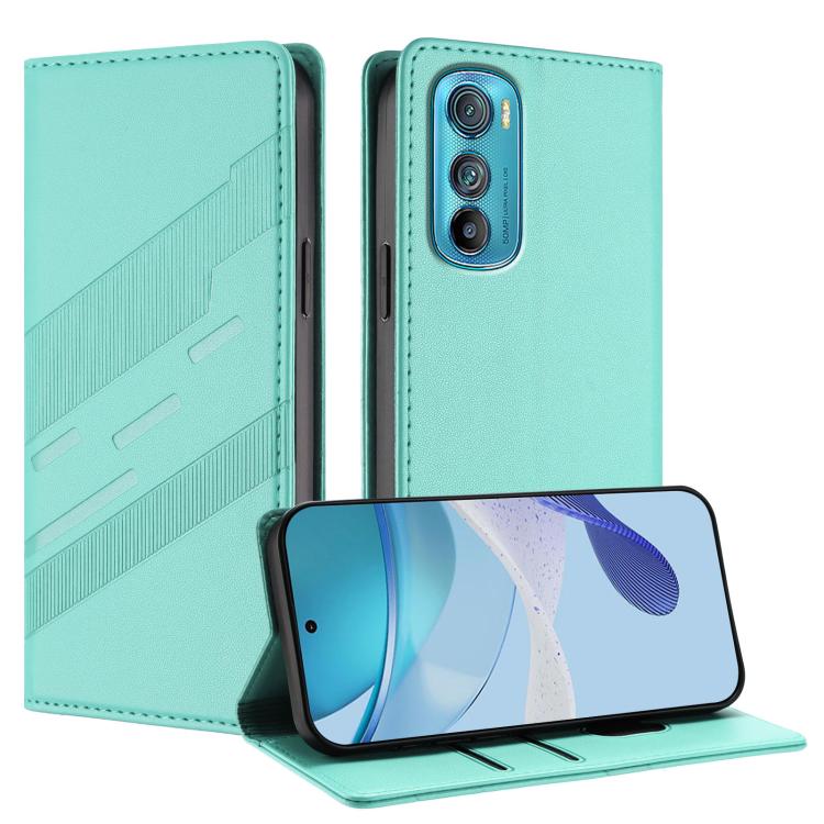 Embossed Multi-functional Wallet Retro Leather Phone Case, Compatible with Motorola Edge 30