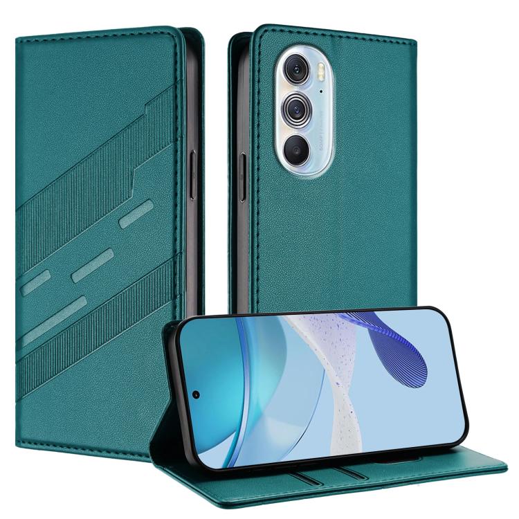 Embossed Multi-functional Wallet Retro Leather Phone Case, Compatible with Motorola Edge 30 Pro