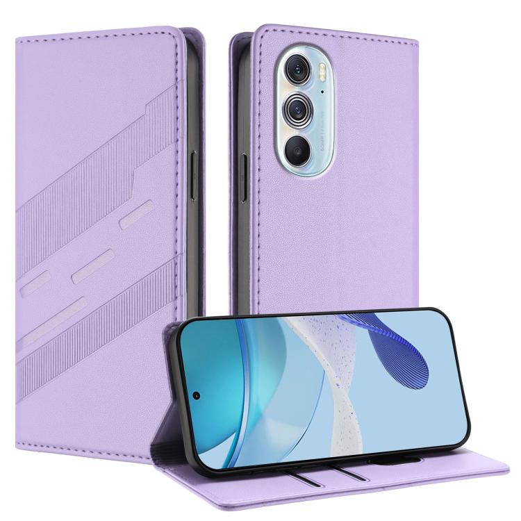 Embossed Multi-functional Wallet Retro Leather Phone Case, Compatible with Motorola Edge 30 Pro