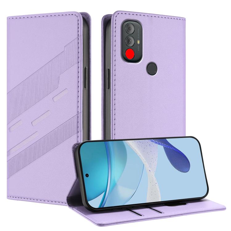 Embossed Multi-functional Wallet Retro Leather Phone Case, Compatible with Motorola Moto G Power 2022