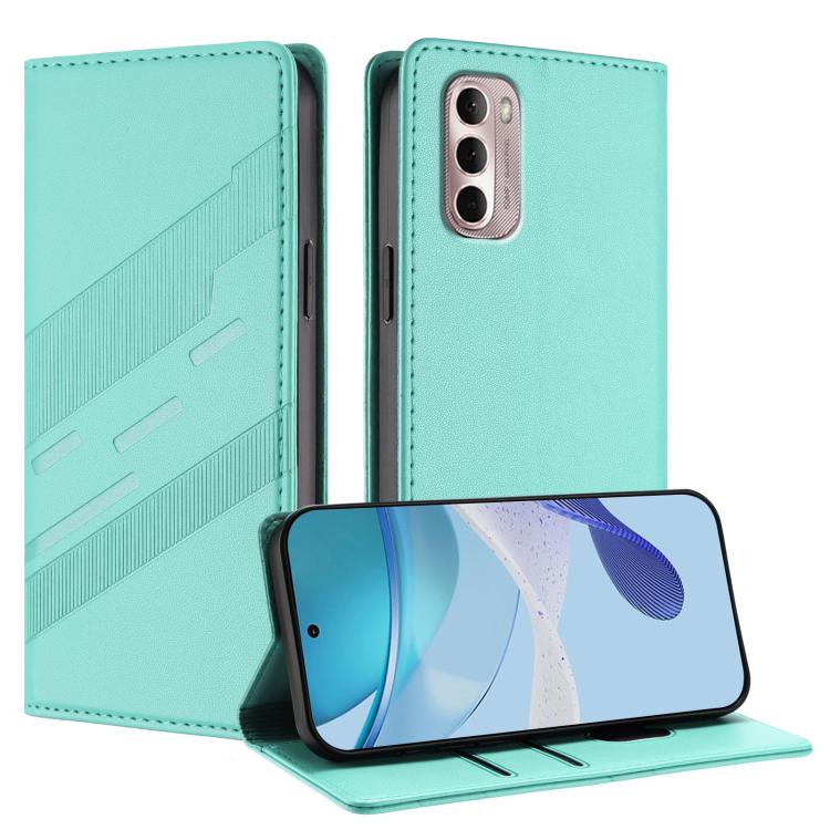 Embossed Multi-functional Wallet Retro Leather Phone Case, Compatible with Motorola Moto G Stylus 4G 2022