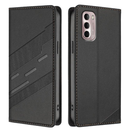 Embossed Multi-functional Wallet Retro Leather Phone Case, Compatible with Motorola Moto G Stylus 4G 2022