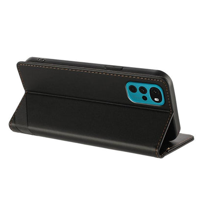 Embossed Multi-functional Wallet Retro Leather Phone Case, Compatible with Motorola Moto G22