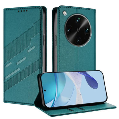 Embossed Multi-functional Wallet Retro Leather Phone Case