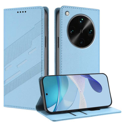 Embossed Multi-functional Wallet Retro Leather Phone Case