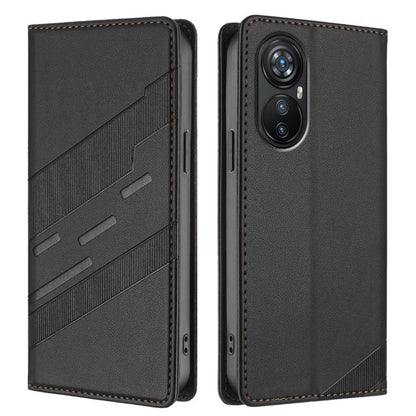 Embossed Multi-functional Wallet Retro Leather Phone Case, Compatible with Blackview A200 Pro