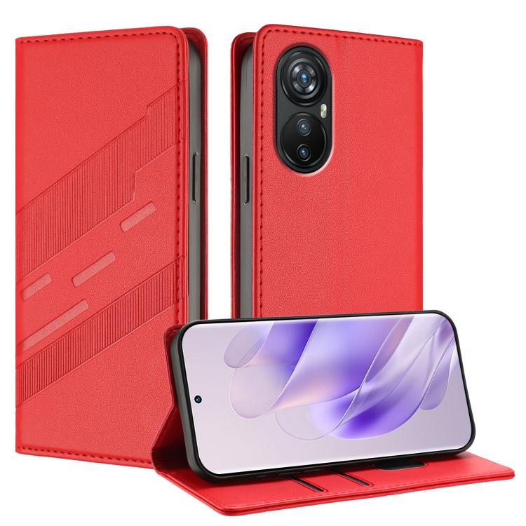 Embossed Multi-functional Wallet Retro Leather Phone Case, Compatible with Blackview A200 Pro