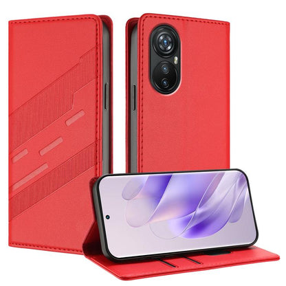 Embossed Multi-functional Wallet Retro Leather Phone Case, Compatible with Blackview A200 Pro