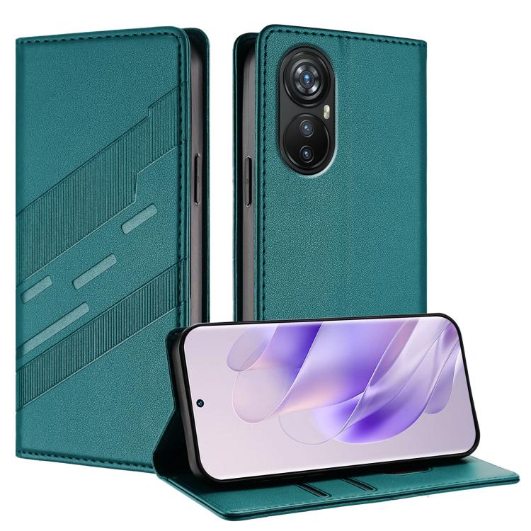 Embossed Multi-functional Wallet Retro Leather Phone Case, Compatible with Blackview A200 Pro