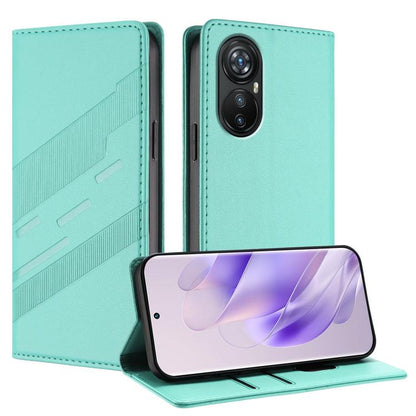 Embossed Multi-functional Wallet Retro Leather Phone Case, Compatible with Blackview A200 Pro