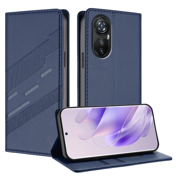 Embossed Multi-functional Wallet Retro Leather Phone Case, Compatible with Blackview A200 Pro