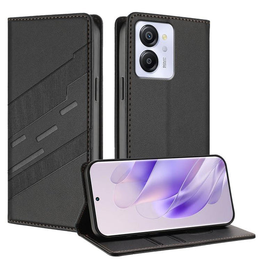 Embossed Multi-functional Wallet Retro Leather Phone Case, Compatible with Blackview Color 8