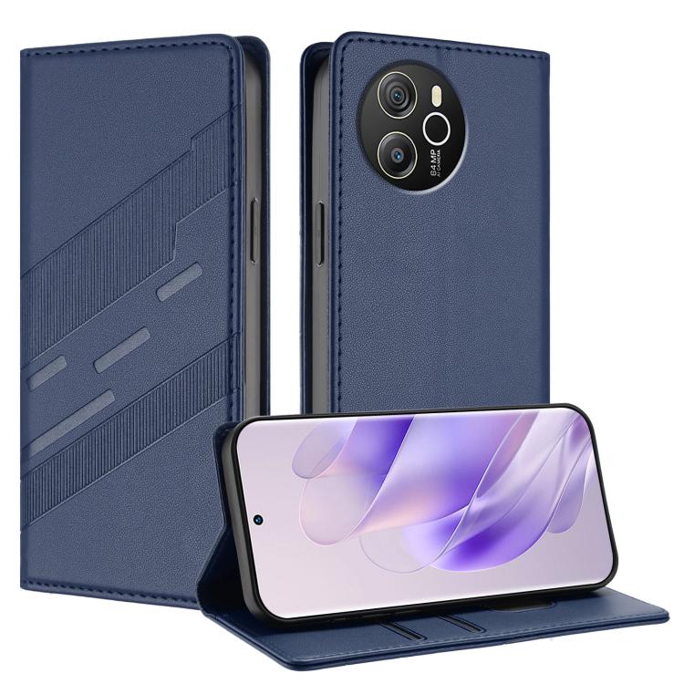 Embossed Multi-functional Wallet Retro Leather Phone Case, Compatible with Blackview Shark 8