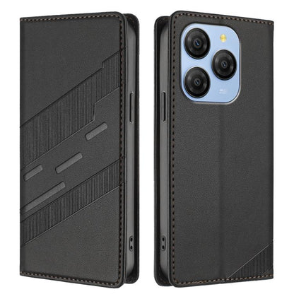 Embossed Multi-functional Wallet Retro Leather Phone Case, Compatible with Blackview Shark 9