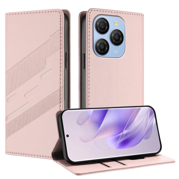 Embossed Multi-functional Wallet Retro Leather Phone Case, Compatible with Blackview Shark 9