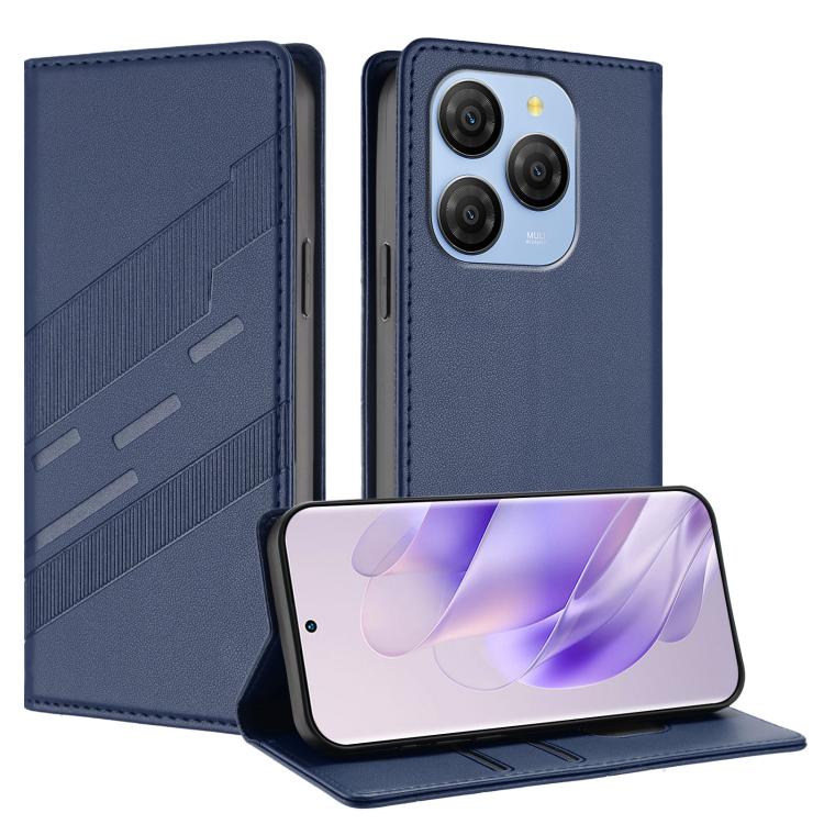 Embossed Multi-functional Wallet Retro Leather Phone Case, Compatible with Blackview Shark 9