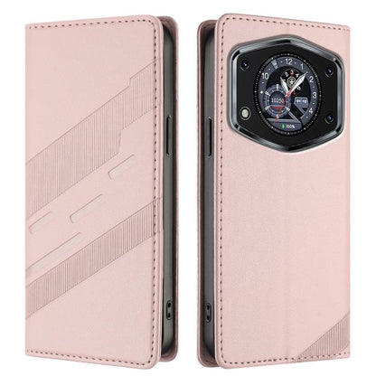 Embossed Multi-functional Wallet Retro Leather Phone Case, Compatible with Cubot A30