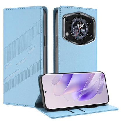 Embossed Multi-functional Wallet Retro Leather Phone Case, Compatible with Cubot A30