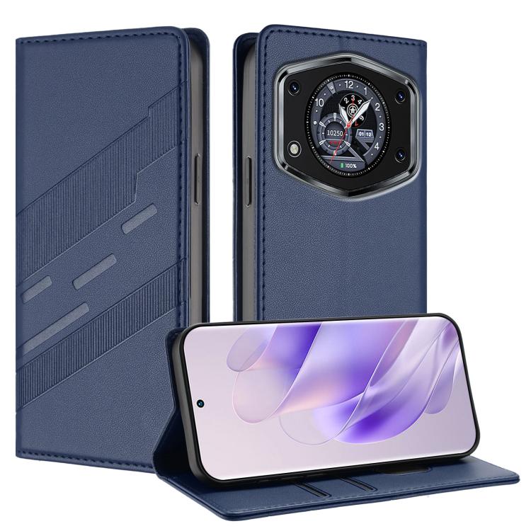 Embossed Multi-functional Wallet Retro Leather Phone Case, Compatible with Cubot A30