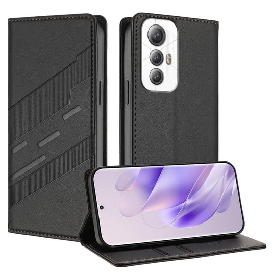 Embossed Multi-functional Wallet Retro Leather Phone Case, Compatible with Cubot Max 5