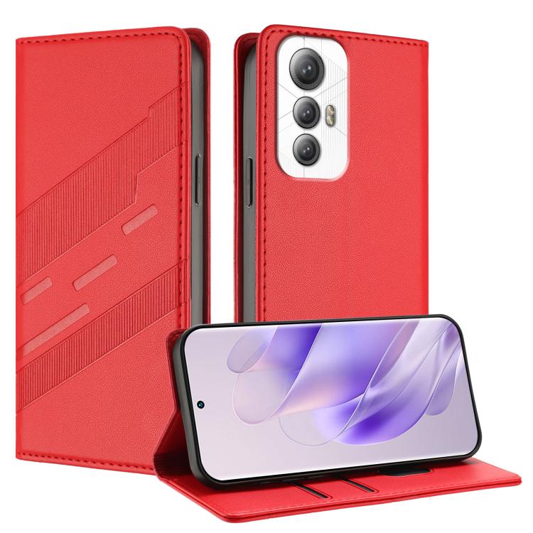 Embossed Multi-functional Wallet Retro Leather Phone Case, Compatible with Cubot Max 5
