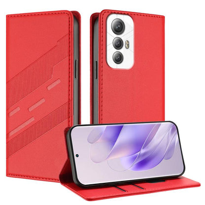 Embossed Multi-functional Wallet Retro Leather Phone Case, Compatible with Cubot Max 5