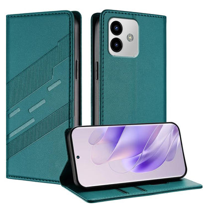 Embossed Multi-functional Wallet Retro Leather Phone Case, Compatible with Cubot Note 40