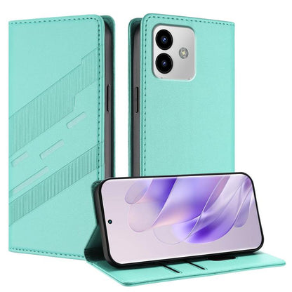 Embossed Multi-functional Wallet Retro Leather Phone Case, Compatible with Cubot Note 40
