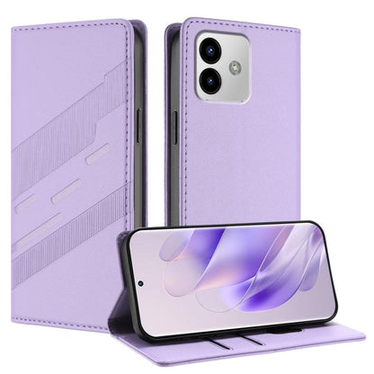 Embossed Multi-functional Wallet Retro Leather Phone Case, Compatible with Cubot Note 40