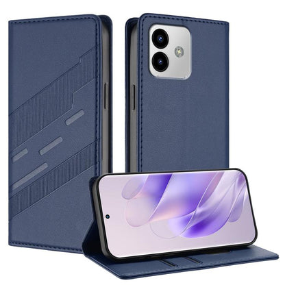 Embossed Multi-functional Wallet Retro Leather Phone Case, Compatible with Cubot Note 40