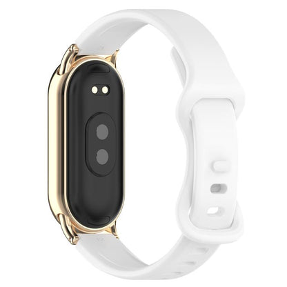 Butterfly Buckle Silicone Watch Band, 12mm