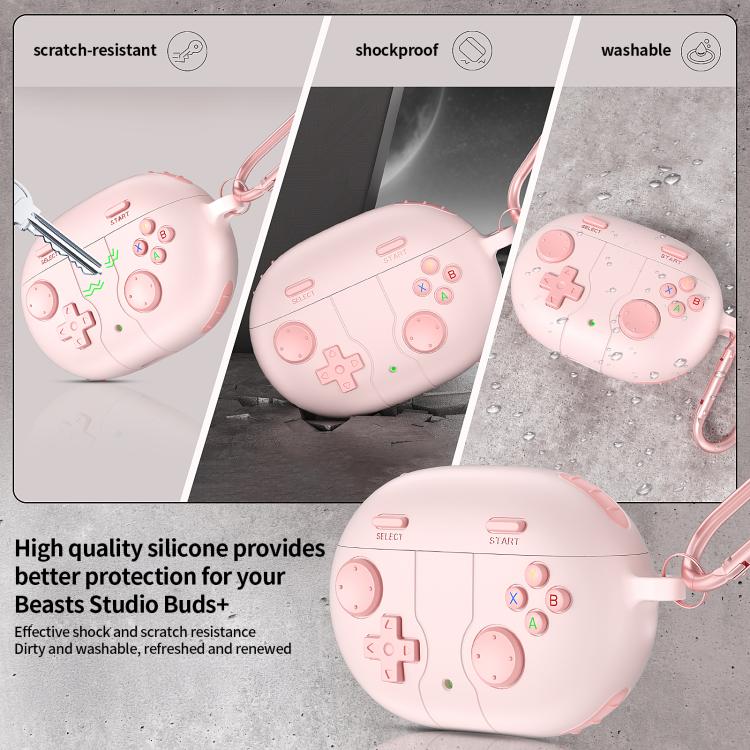 Retro Game Console Style Silicone Earbuds Case