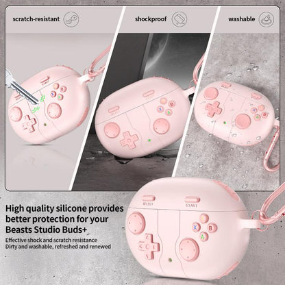 Retro Game Console Style Silicone Earbuds Case