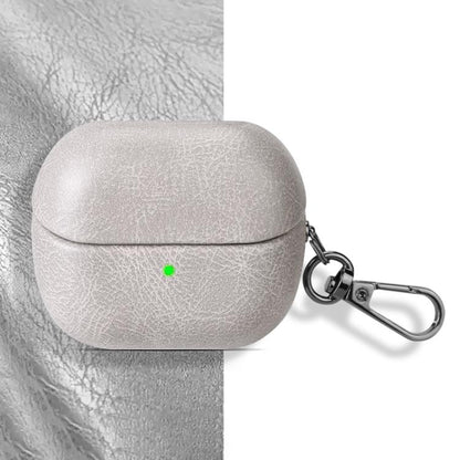 Retro Crazy Horse Texture PU Earphones Case with Hook