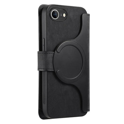 CaseNeo MagSafe RFID Anti-theft Zipper Wallet Retro Leather Phone Case, For iPhone 16e