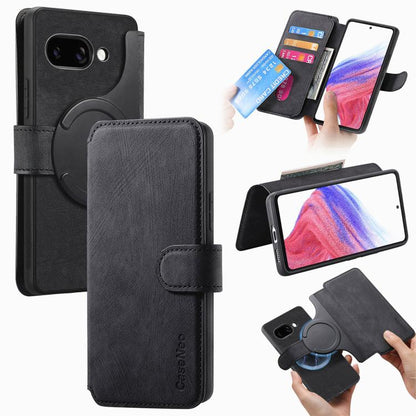 CaseNeo MagSafe RFID Anti-theft Retro Leather Phone Case
