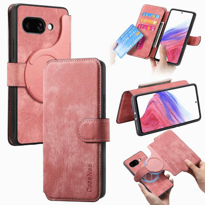 CaseNeo MagSafe RFID Anti-theft Retro Leather Phone Case
