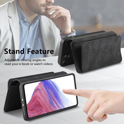 CaseNeo MagSafe RFID Anti-theft Zipper Wallet Retro Leather Phone Case, For Samsung Galaxy A16