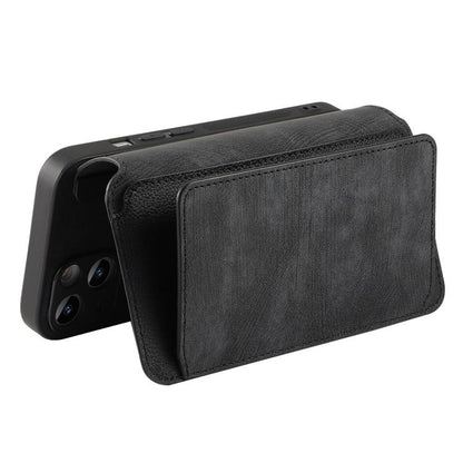 CaseNeo MagSafe RFID Anti-theft Zipper Wallet Retro Leather Phone Case, Compatible with OnePlus 11