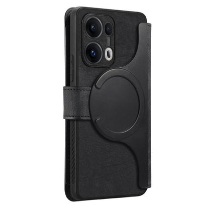 CaseNeo MagSafe RFID Anti-theft Zipper Wallet Retro Leather Phone Case, For OPPO Reno13 Pro