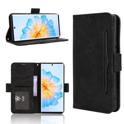 Skin Feel Calf Texture Card Slots Leather Phone Case, Compatible with Fossibot S3 Pro