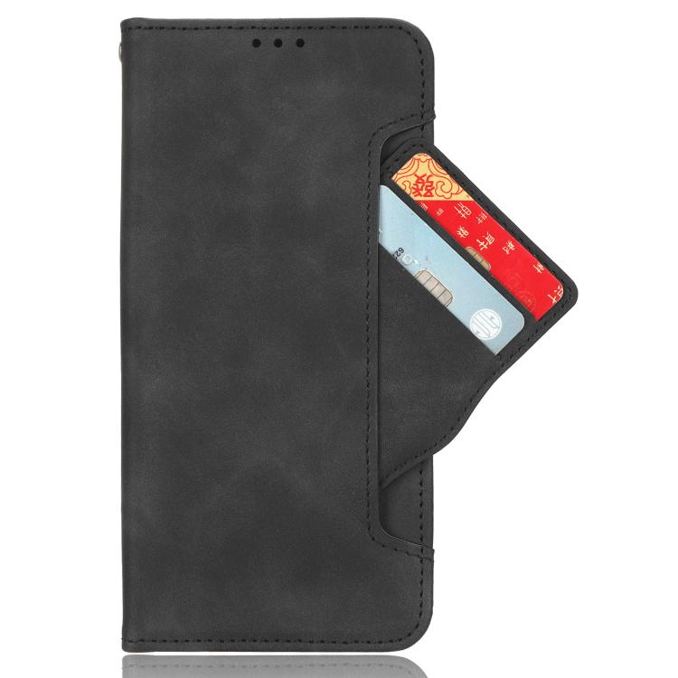 Skin Feel Calf Texture Card Slots Leather Phone Case, Compatible with Fossibot S3 Pro