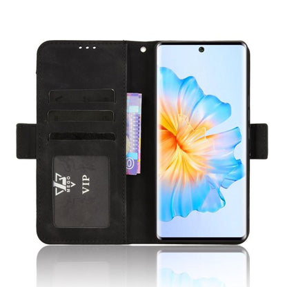 Skin Feel Calf Texture Card Slots Leather Phone Case, Compatible with Fossibot S3 Pro