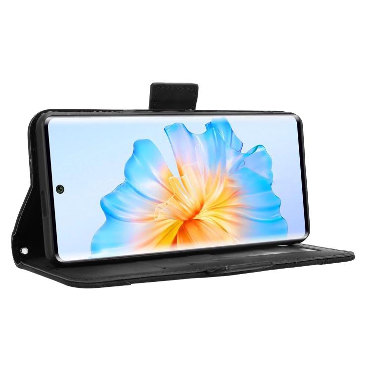 Skin Feel Calf Texture Card Slots Leather Phone Case, Compatible with Fossibot S3 Pro