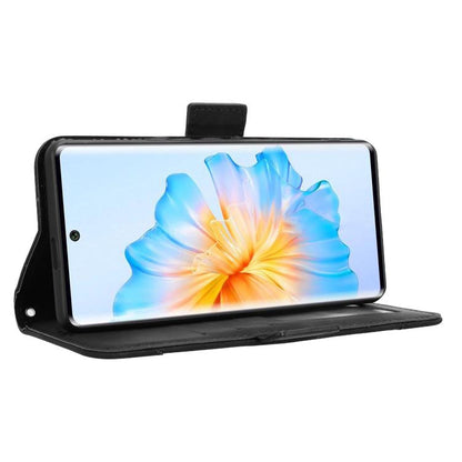 Skin Feel Calf Texture Card Slots Leather Phone Case, Compatible with Fossibot S3 Pro