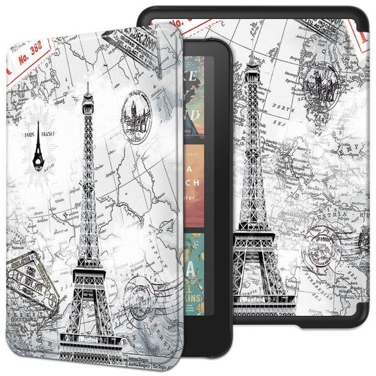 Custer Texture Painted Voltage Leather Smart Tablet Case