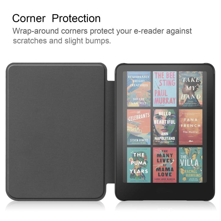 Custer Texture Painted Voltage Leather Smart Tablet Case